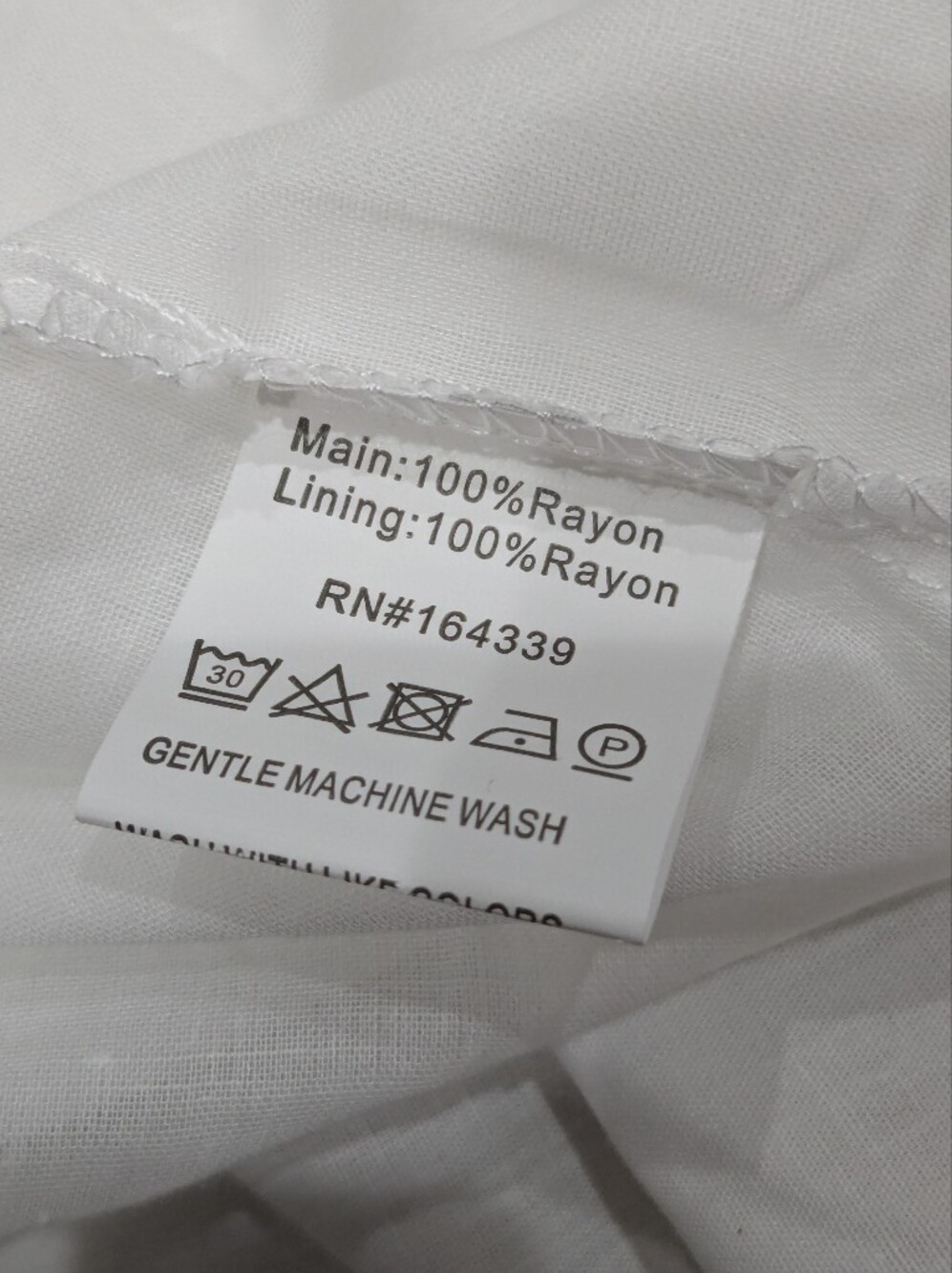 NWT petal & pup Annette Puff White Sleeve Shirred Midi Dress Size S - Picture 9 of 9